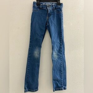 Cat & Jack Girls Blue Straight Jeans size 7